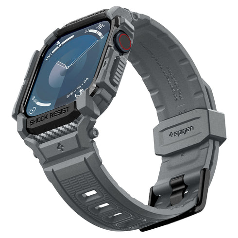 כיסוי + רצועת שעון Spigen לסדרת Apple Watch 10 Rugged Armor Pro